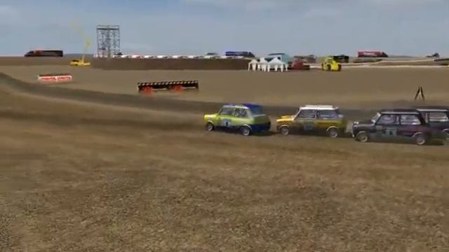 rFactor - Mini Rally Cross @ Antelope Valley Fairgrounds смотреть онлайн