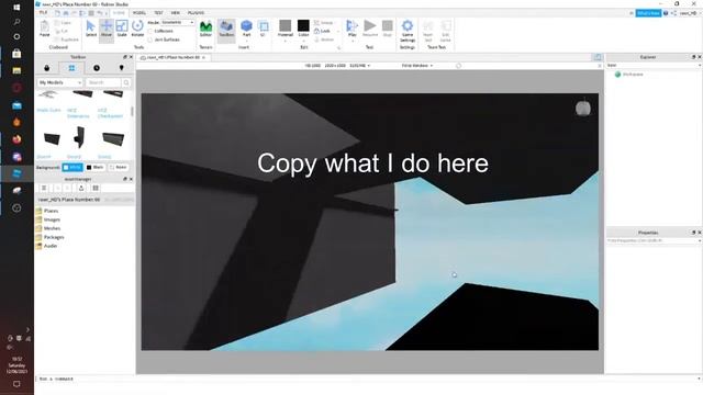 How to create a SCP map on roblox studio (Part 1/3) смотреть онлайн