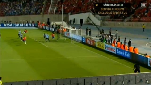 Esteban Paredes Goal Chile 1-0 Uruguay 26.03.2013 смотреть онлайн