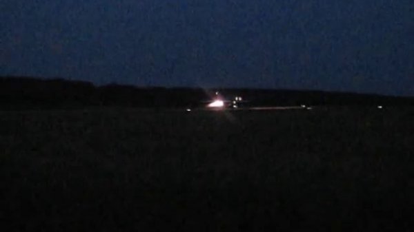 взлёт Су-24 ночью. SU-24 at night