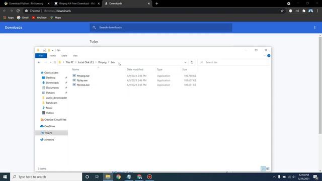 YT link to MP3 (Installing ffmpeg) #2 | Python Scripting смотреть онлайн