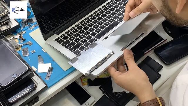 Macbook Pro 2013 Late A1502 Trackpad Replacement