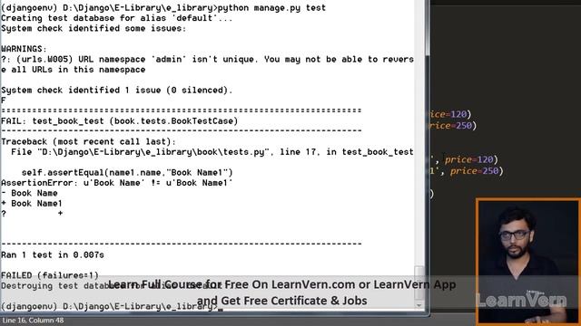 How To Write Test Cases In Django? | Free On LearnVern смотреть онлайн