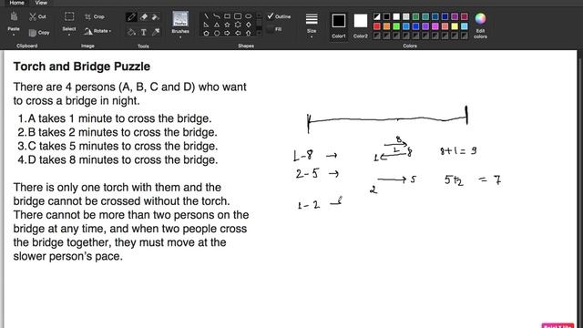 Torch and bridge || Interview Puzzle смотреть онлайн