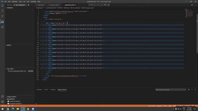 Bootstrap 5 - Parte 5 (Gutters y columnas automáticas) смотреть онлайн