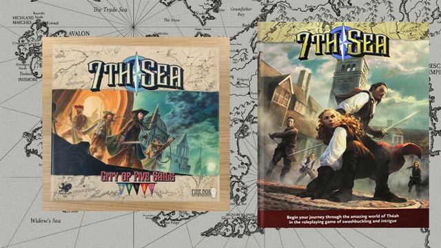 7th Sea City of Five Sails Gen Con 2023 Launch Preview смотреть онлайн