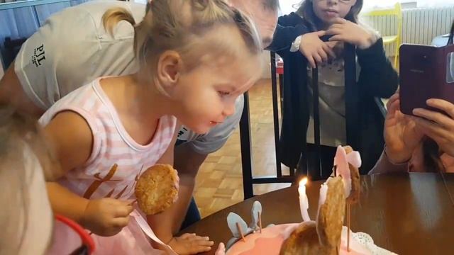 Празднуем 2 день рождения дочери. Подарки. Детская кухня SMOBY смотреть онлайн