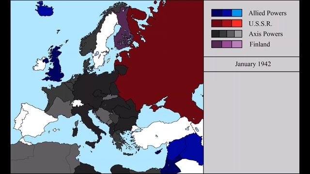 Alternate World War II in Europe - Soviet Victory: Every Day смотреть онлайн