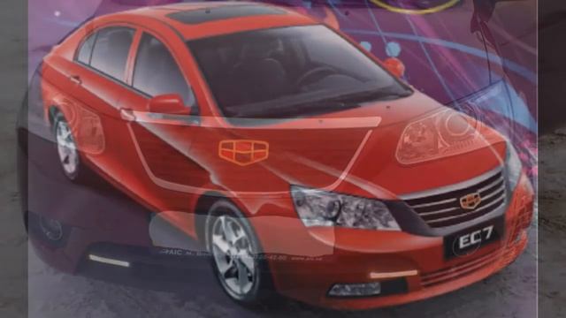2016 Geely Emgrand EC7 Scotland Red смотреть онлайн