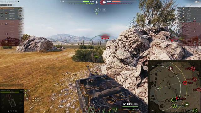 World of Tanks FOCH B Обожнюю його барабан!!! 6500 дамага 8 фрагів смотреть онлайн