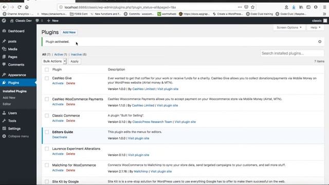 Remove Admin Area Sidebar Menus in WordPress or ClassicPress смотреть онлайн
