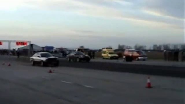 F1 Pisti Audi 90 QT vs Subaru impreza смотреть онлайн