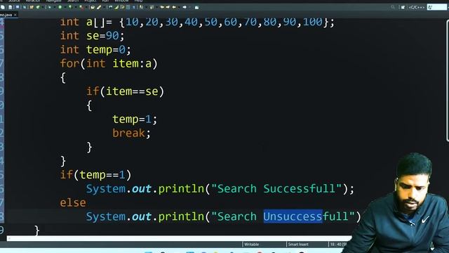 Linear Search || Java Tutorial for Beginners смотреть онлайн