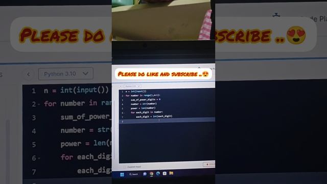 Armstrong Numbers from 1 to N// coding practice-13A// ccbpnxtwave// python//ccbp смотреть онлайн