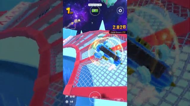 Progameplay 1218 - Mario kart tour gameplay walkthrough. Space tour - Ice Bro Cup смотреть онлайн