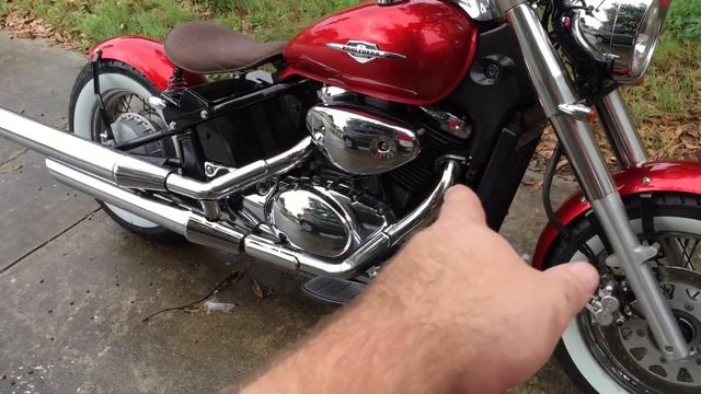 Suzuki Boulevard C50 Bobber Build FINAL DAY смотреть онлайн