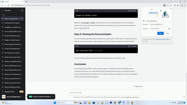 How to document Python code using Doxygen смотреть онлайн