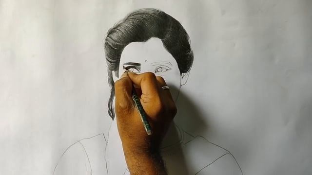 Actress Samantha Pencil Drawing Video | How To Draw | Live Art Chennai смотреть онлайн
