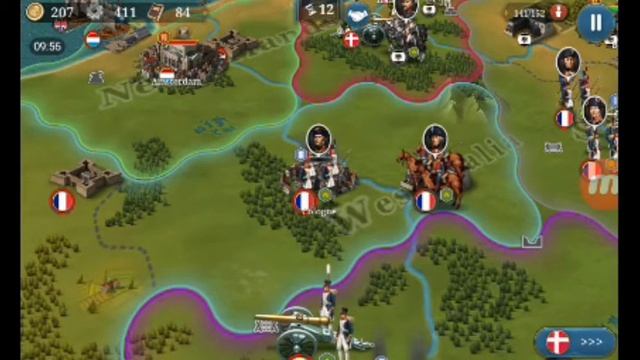 Высадка во Францию. Завоевание за Великобританию в игре European War 6.#2 смотреть онлайн