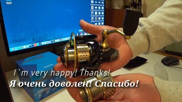 Недорогая, но качественная катушкаTsurinoya F2000 с AliExpress смотреть онлайн