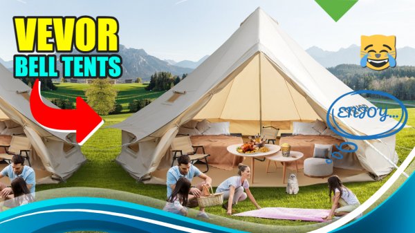 Top 3 VEVOR Bell Tent To Buy In 2024 - Best Camping Tents Review