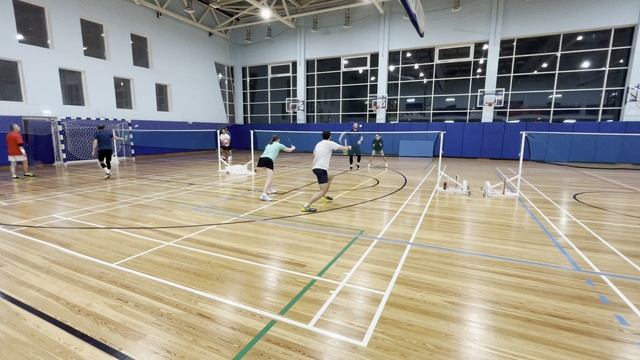 Бадминтон. Фок на Коломенской. 24.10.23