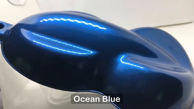Ocean Blue Pearl. #coolcustomz #custompaint #custompaintuk смотреть онлайн