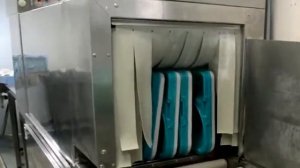 Мойка термоподносов  и подносов  для завтрака AMC с посудой которые в эксплуатации с 2005 года