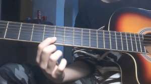 лёгкая песня На двух струнах на гитаре