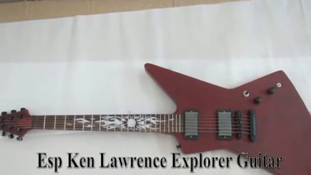 James Hetfield Ken Lawrence Double Neck Explorer Guitar for sale смотреть онлайн