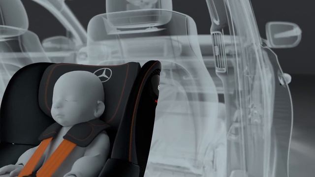 Mercedes-Benz ESF 2019 - Connected child safety seat with PRE-SAFE-function смотреть онлайн