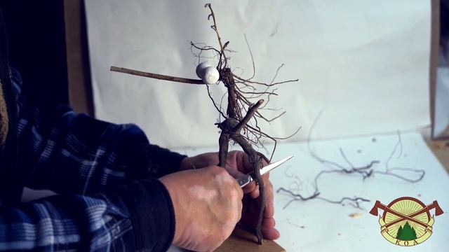 Как сделать поделку, сувенир, подарок своими руками из дерева и корней деревьев. Мастер класс. смотреть онлайн