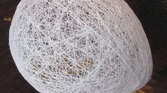 Пасхальные шары из ниток смотреть онлайн