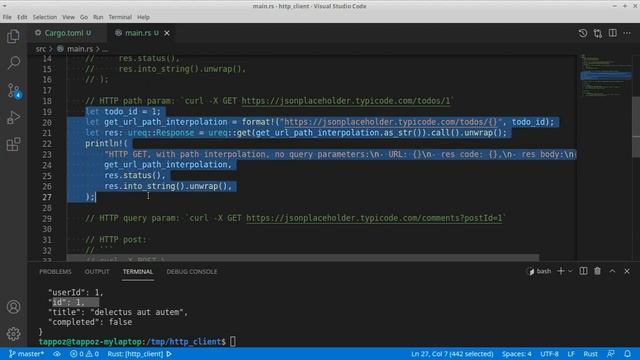 How to write an HTTP client in Rust with the ureq library смотреть онлайн