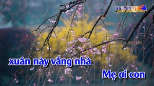 Karaoke Xuân Này Con Không Về Tone Nam Nhạc Sống | Nguyễn Linh