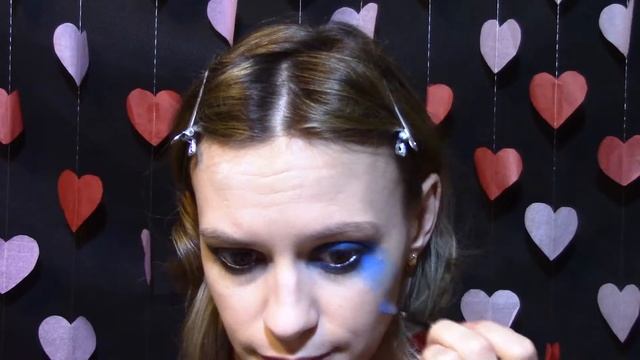 Макияж в стиле Харли Квинн к Дню всех влюбленных. Harley Quinn makeup tutorial смотреть онлайн