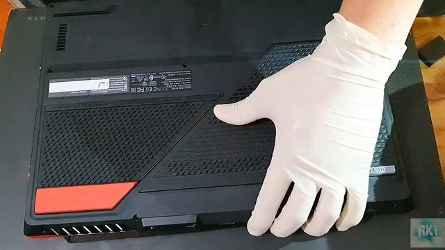 ASUS Rog G15 back panel removal смотреть онлайн