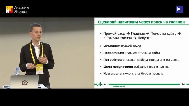 Переход на новый сайт без потери в поисковых сценариях. Юрий Батиевский, Antop смотреть онлайн
