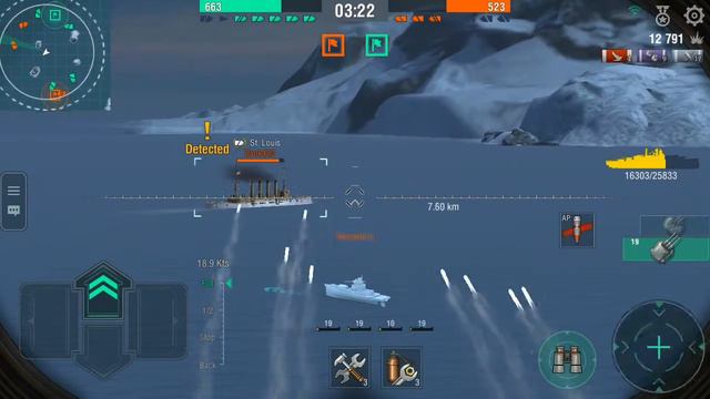 World of Warships Blitz: South Carolina: How to Shoot смотреть онлайн