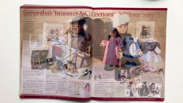 Turning Pages of AG American Girl Holiday December 1998 Catalog Old Wish Book Look Flip Through смотреть онлайн