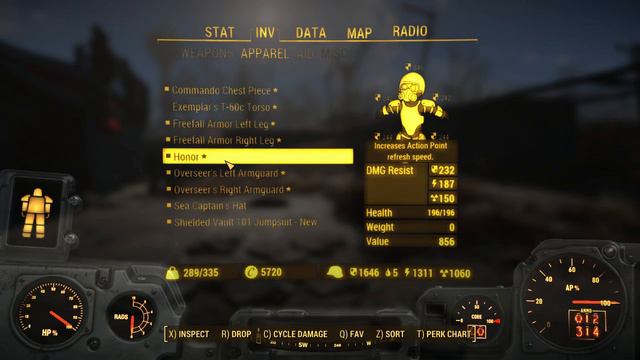 Fallout 4 Full Legendary T60 Power Armor Set смотреть онлайн
