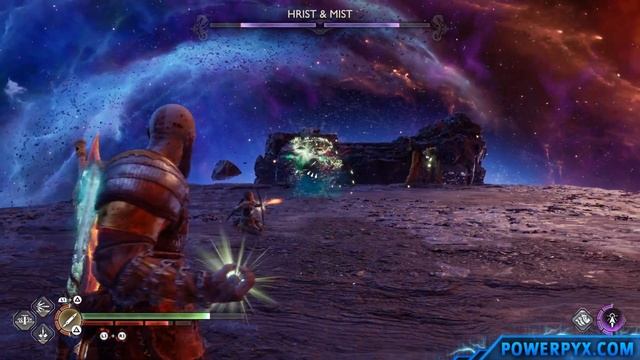God Of War Ragnarok - Hrist & Mist Boss Fight (No Mercy Difficulty)