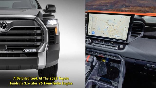A Detailed Look At The 2022 Toyota Tundra's 3 5 Liter V6 Twin Turbo Engine смотреть онлайн
