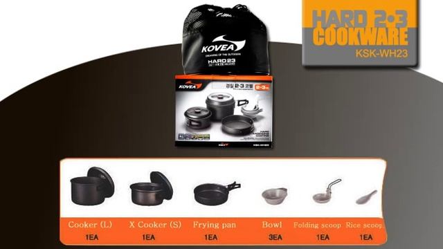 Kovea Hard 23 Cookset смотреть онлайн