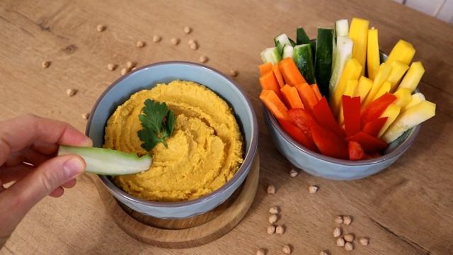 Как приготовить ХУМУС | С чем есть хумус | Веган