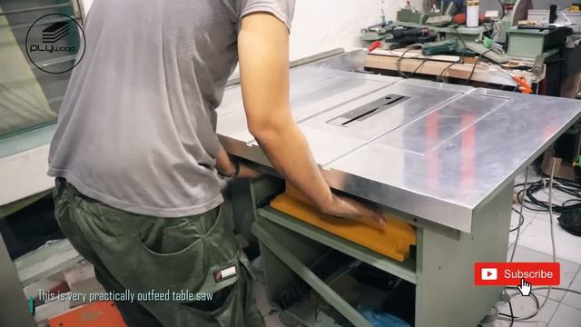 DIY 4 in 1 The Ultimate Table saw with Slide Outfeed Table - FREE PLAN AVAILABLE смотреть онлайн