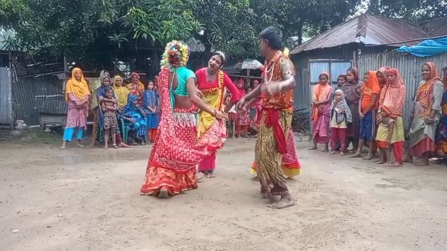 Bangladeshi village wedding video song 2023 | new bangla biyar git gaan | new wedding dance video смотреть онлайн