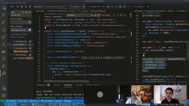 Insomnia Stream 2022 08 09 - OIDC OAuth2 protected GraphQL смотреть онлайн