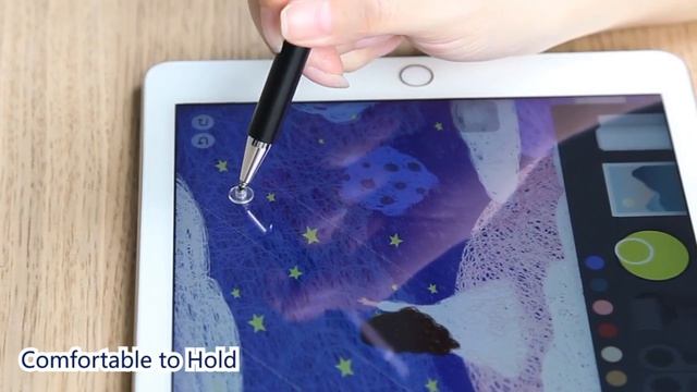 Dimples Excel Stylus for iPad, Stylus for Touch Screens, Capacitive Stylus Pen with High Sensitivit смотреть онлайн