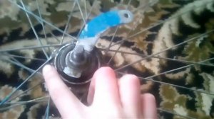 Установка мотора дружба 4 на велосипед ( часть 1)